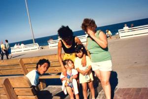 Jeannie, Amanda, Aunt Nette, & Grandma